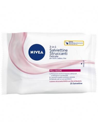 NIVEA SALVIETTE STRUCCANTI DEL.25P